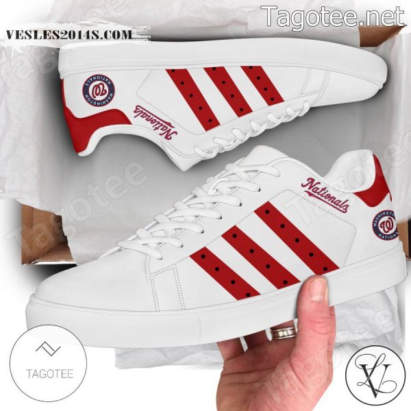 Washington Nationals Logo Stan Smith Shoes