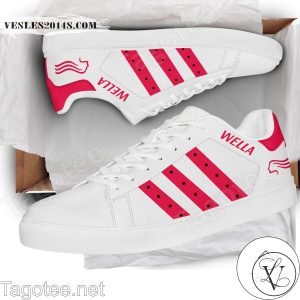 Wella Logo Print Stan Smith Shoes