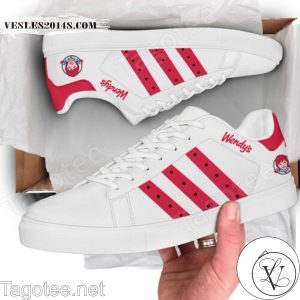 Wendy’s Logo Print Stan Smith Shoes