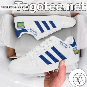 West Hills College Logo Stan Smith Shoes