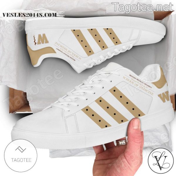 Western Michigan University Homer Stryker M.D. School of Medicine Logo Stan Smith Shoes