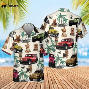 Yorkshire Terrier Car Hawaiian Shirt